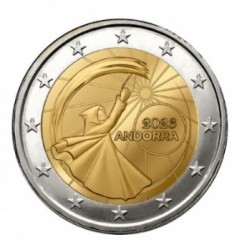 Andorra 2 EUR 2023 - Summer Solstice Festival COINCARD