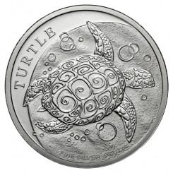 Niue 2024 - Hawksbill Turtle Ag999 2 oz BU