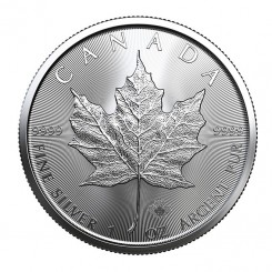 Canada 2024 - Maple Leaf Ag999.9 1oz BU