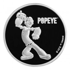 Fiji 2024 - Popeye Ag999 1oz Proof-like