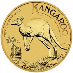 Australia 2024 - Kangaroo Au9999 1oz BU