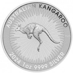 Australia 2024 - Kangaroo Ag999.9 1 oz BU