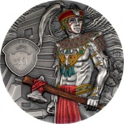 Palau 2023 - Lost Civilizations Series - Mayans Warrior & Tikal Ag999 2oz
