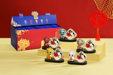 China 2024 - Lunar New Year Celebration Ag999 5 coin set x 8g BU