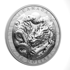 Canada 2024 - Year of the Dragon Ag9999 100.74 g