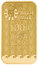 Gold bar Au999.9 The Royal Mint - Britannia 100g