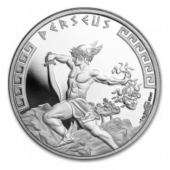 Niue 2024 - Heroes of Greek Mythology - Perseus Ag999 1 oz BU