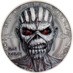 Cook Islands 2024 - Iron Maiden - The Book of Souls Ag9999 2oz