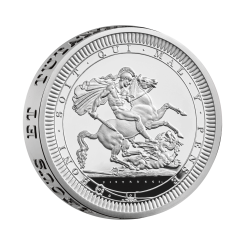 Great Britain 2024 - The Great Engravers - St. George and the Dragon Ag999 5oz