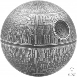 Niue 2024 - Death Star Spherical Ag999 300g