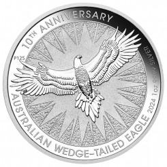 Australia 2024 - Wedge - Tailed Eagle Ag999.9 1 oz BU