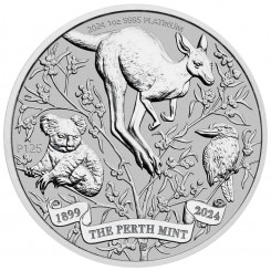 Australia 2024 - The Perth Mint’s 125th Anniversary Pt999.5 1 oz BU