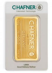 Gold bar Au999.9 C.Hafner - 50g
