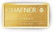 Gold bar Au999.9 C.Hafner - 100 g