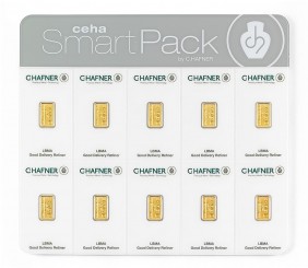 Gold bar Au999.9 Hafner Smartpack - 10x2g