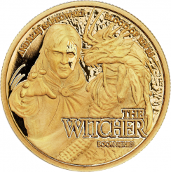 Niue 2023- The Witcher Book- Blood of Elves Au999.9 1/10 oz