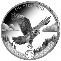 20 Francs Peregrine Falcon 1oz Ag