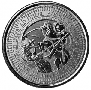 Samoa 2024 - Saint George & Dragon Ag999 1 oz Proof-like