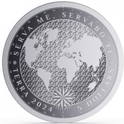 Tokelau 2024 - Terra Ag9999 1 oz Proof-Like