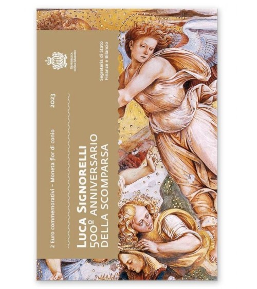 San Marino 2 Euro 2023 - 500th anniversary of the death of Luca Signorelli