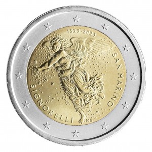 San Marino 2 Euro 2023 - 500th anniversary of the death of Luca Signorelli