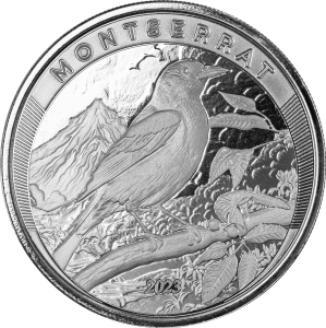 Caribbean 2023 - Montserrat Oriole Ag999 1 oz