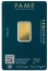 Gold bar Au999.9 PAMP Lady Fortuna 45th Anniversary 5 g