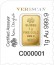 Gold bar Au999.9 PAMP Multigram - 12x1g