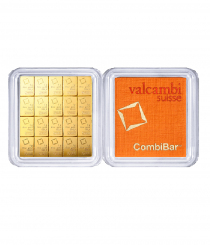 Złota sztabka Au999.9 Valcambi - 20x1 g CombiBar (Multicard)