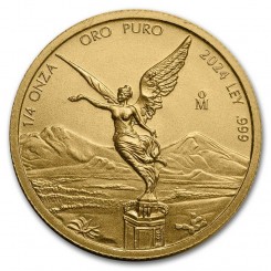 Mexico 2024 - Libertad Au999 1/20 oz BU