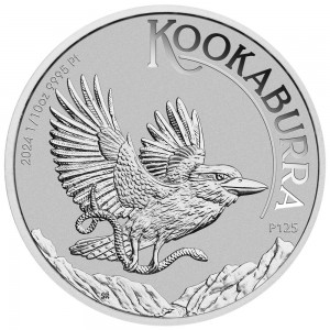Australia 2024 - Kookaburra Pt999.5 1/10 oz BU