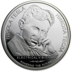 Serbia 2024 - Nikola Tesla Teleforce Ag999 1 oz