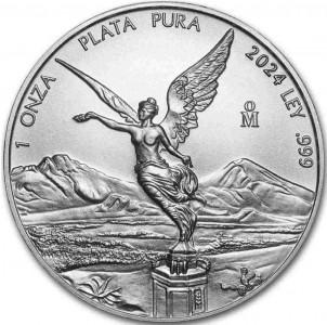 Mexico 2024 - Libertad Ag999 1oz BU