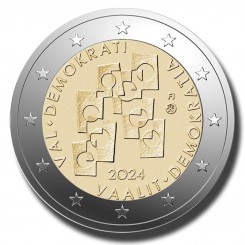 Finland 2 euro 2024 - Finnish architecture Proof