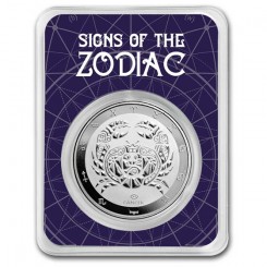 Tokelau 2024 - Zodiac Cancer Ag999 1oz BU TEP