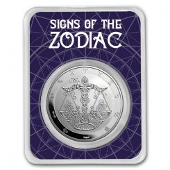 Tokelau 2024 - Zodiac Libra Ag999 1oz BU TEP