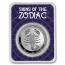 Tokelau 2024 - Zodiac Scorpio Ag999 1oz BU TEP