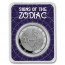 Tokelau 2024 - Zodiac Sagittarius Ag999 1oz BU TEP