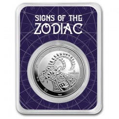 Tokelau 2024 - Zodiac Capricorn Ag999 1oz BU TEP