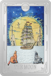 Niue 2024- Tarot XVIII The Moon Ag999 1oz