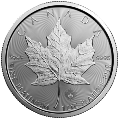 Canada - Maple Leaf Pt 999.5 1 oz  BACKDATED