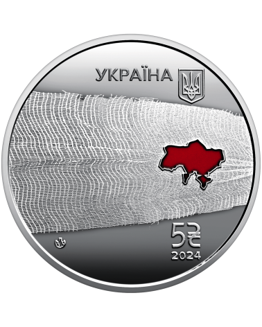 Ukraine 2024 - The Country of Superheroes. We Thank Our Medical Workers 16,5g nickiel silver