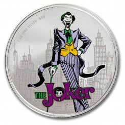 Samoa 2024 -DC Comics - The Joker Ag999 1 oz Color