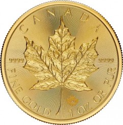 Canada 2025 - Maple Leaf Au999.9 1 oz BU