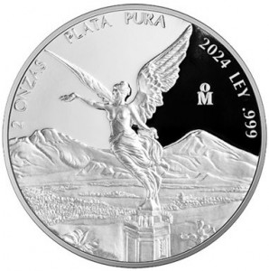 Mexico 2024 - Libertad Ag999 2oz Proof BU