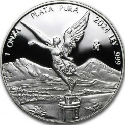 Mexico 2024 - Libertad Ag999 1oz Proof BU