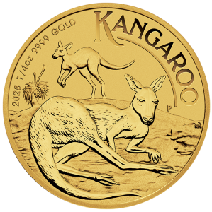 Australia 2025 - Kangaroo Au999.9 1/4 oz BU