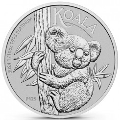 Australia 2024 - Koala Pt999.5 1/10 oz BU