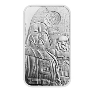 Silver bar-Ag999.9 Star Wars Dark Side 1oz