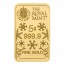 Gold bar Au999.9 Royal Mint - Christmas Bars 5g